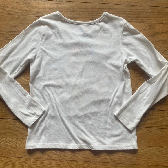 Disney Princess Long Sleeve Graphic Cotton Blend Shirt (Sz. Sm 6/6X) - Picture 2 of 5